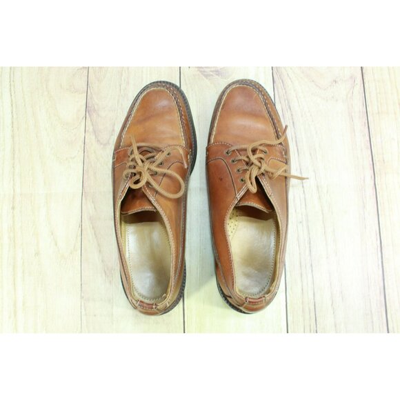 Alden H942 Moc Toe Brown Oxford Leather Cape Cod Collection Made In USA 9 D - Picture 7 of 9